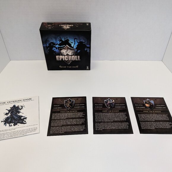 Epic Roll Board Game Plus Expansion Seize the Dice Summon Entertainment Complete - Picture 9 of 12